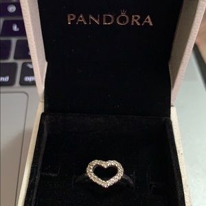 Pandora “Open Heart” Ring